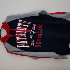 Men's New England Patriots hoodie.